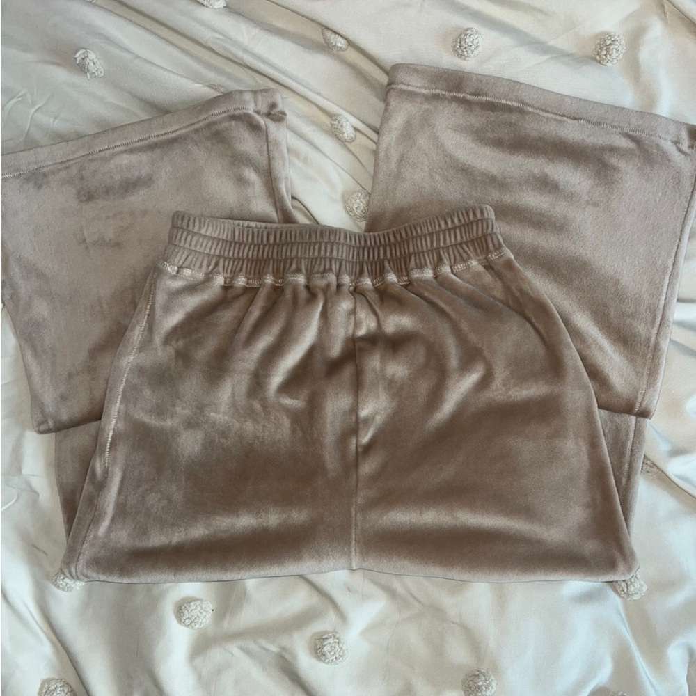 SKIMS Tan Boot Cut Flare Pants